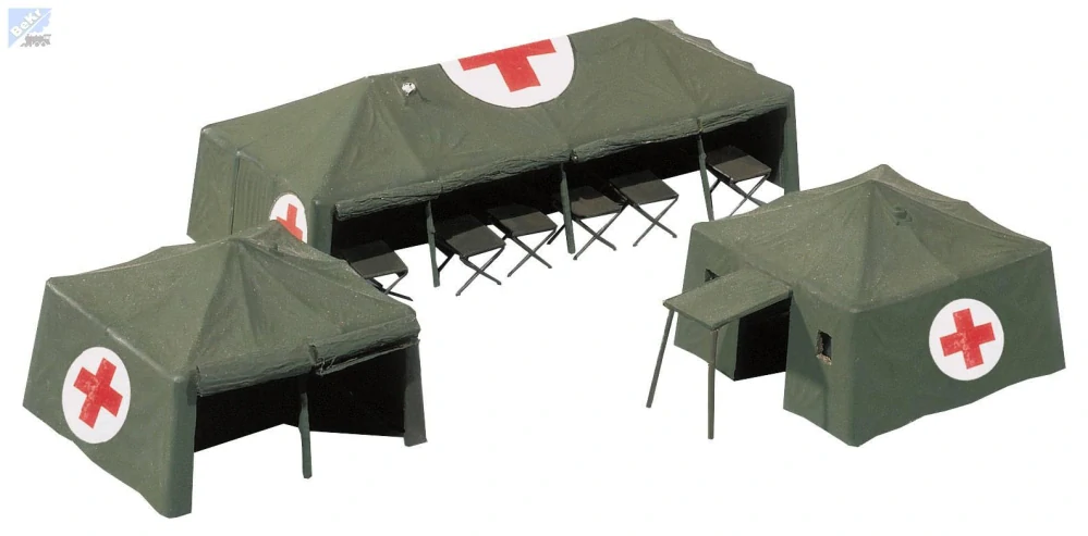 Herpa 746021  Herpa Military: Příslušenství - zdravotnické stany