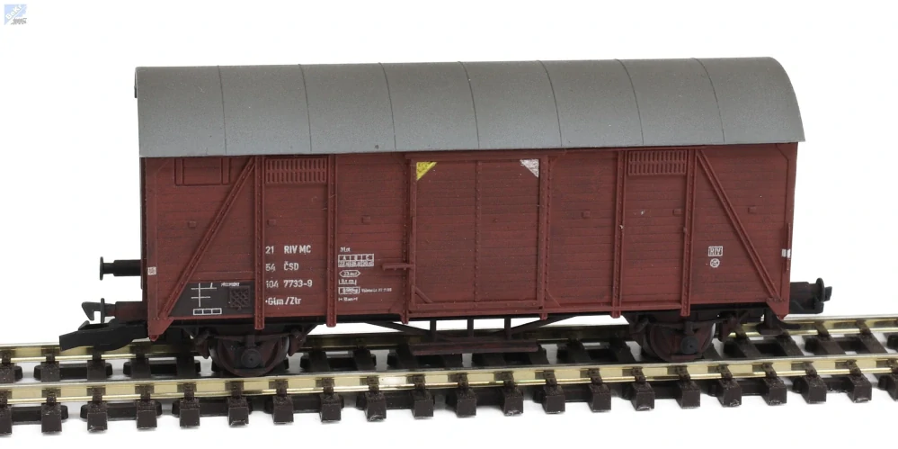 Igra model 96600000/1w Uzavřený 2-osý vůz Ztr ČSD, patinovaný
