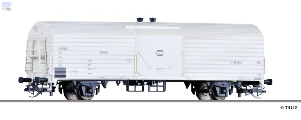 Tillig 14699 Chladírenský 2-osý vůz Ibbhlps 401 DB