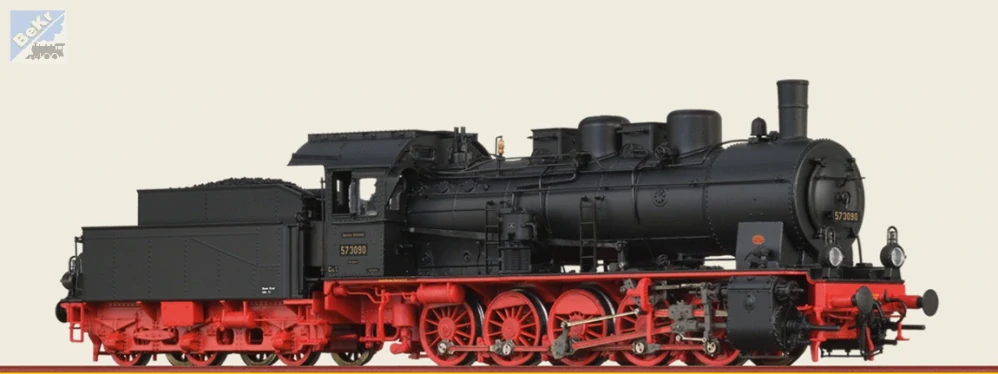 Brawa 40872 Parní lokomotiva BR 57.3090 DRG, model z kovu