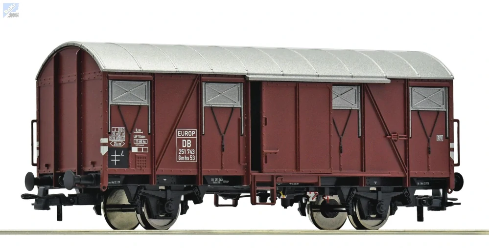 Roco 6600274 Uzavřený 2-osý vůz Gmhs53 DB