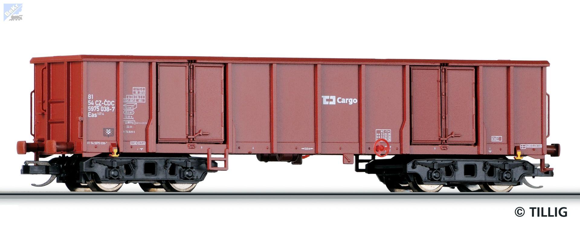 Tillig 502566 (15242) Vysokostěnný vůz Eas ČD Cargo