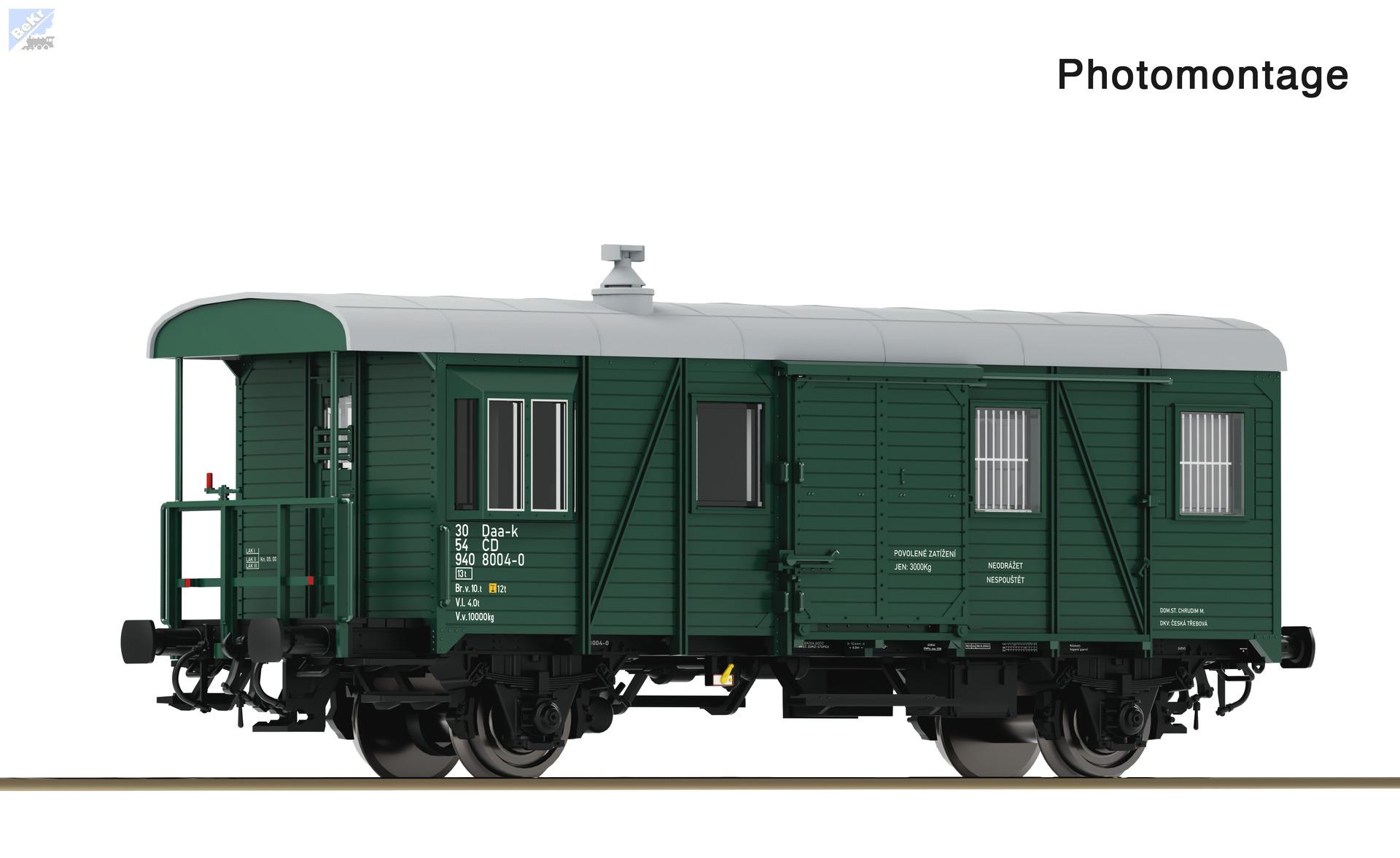 Roco 6680043 Služební 2-osý vůz Daa-k ČD