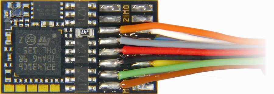 Zimo Elektronik MN300R Lokomotivní dekodér s konektorem NEM652 (8pin)