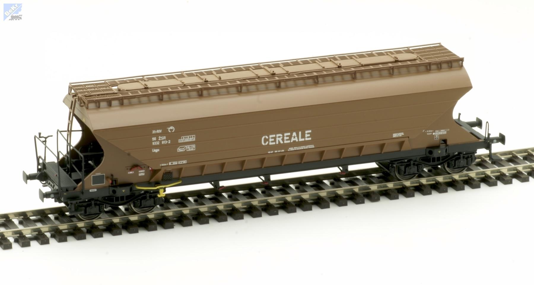 Albert Modell 933056 Výsypný 4-osý vůz Uagps na přepravu obilovin CEREALE ŽSR