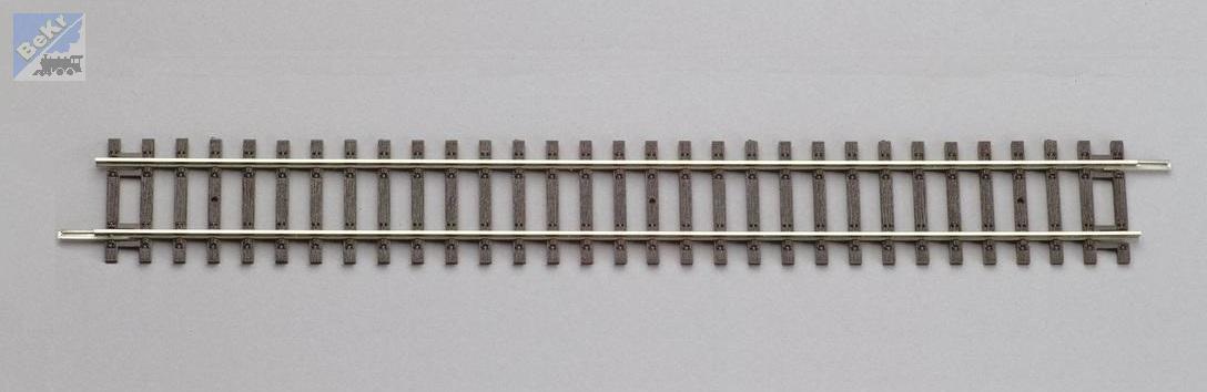 Piko 55200 A-Gleis rovná kolej na dřevěných pražcích G239, délka 239mm