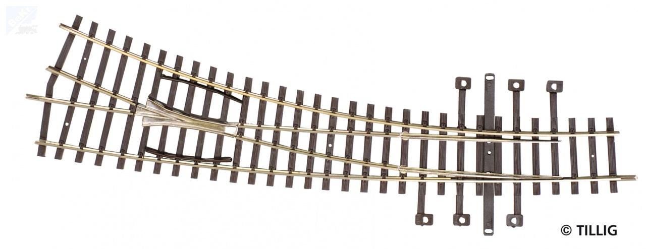 Tillig 82361 IBW oblouková výhybka pravá R885 mm/15°, R435 mm/30°