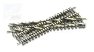 Peco SL-393 Křižovatka s izolovanou srdcovkou 25°, délka 91 mm