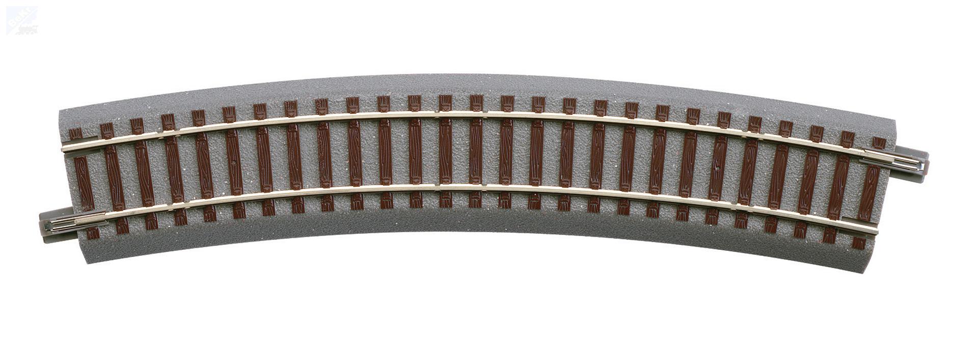 Roco 61128 Oblouková kolej vyrovnávací GB2, r = 502,7 mm, k výhybkám 61140/61141, geolie