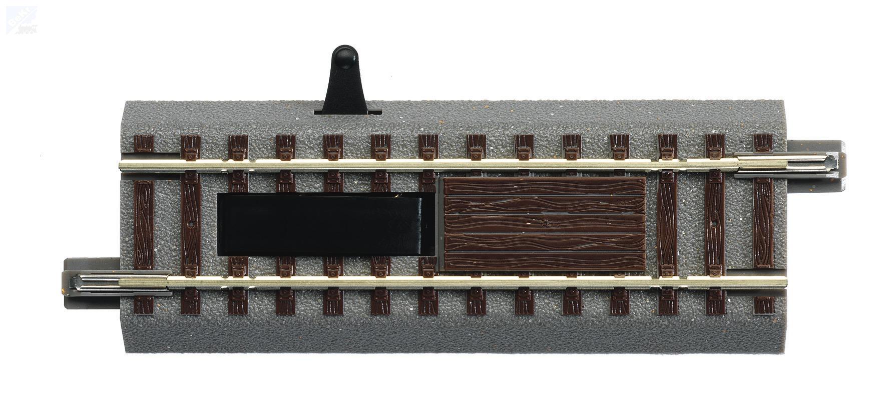 Roco 61118 Elektromagnetický rozpojovač s el. přestavníkem, délka 100mm, geoline