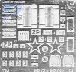 Detail 116 Leptané doplňky na motorový vůz řady M273.002, M274.007, M274.012