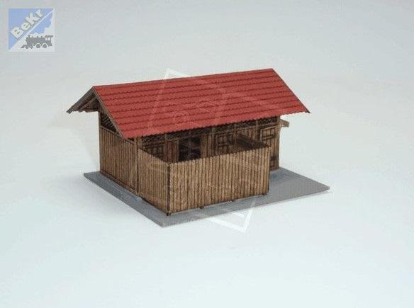 Igra model 120008 Záchodky Dačice, stavebnice Laser Cut