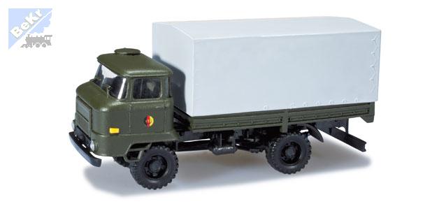 Herpa 744133 IFA L 60 valník s plachtou "NVA"