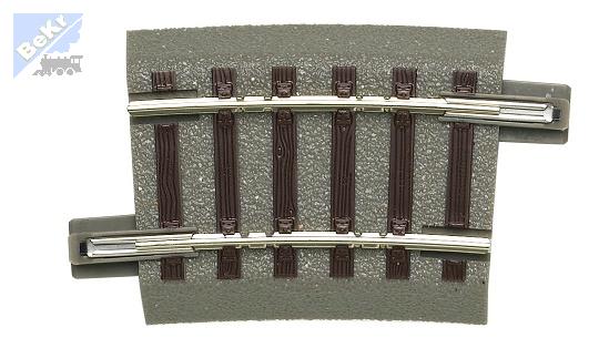 Roco 61129 Oblouková kolej vyrovnávací R2, r = 358 mm/7,5°, geoline