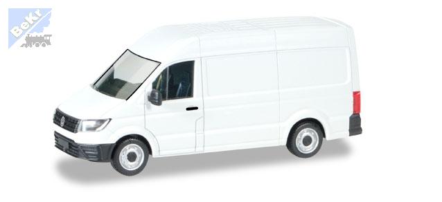 Herpa 092982 VW Crafter 2016 dodávka vysoká střecha bílá