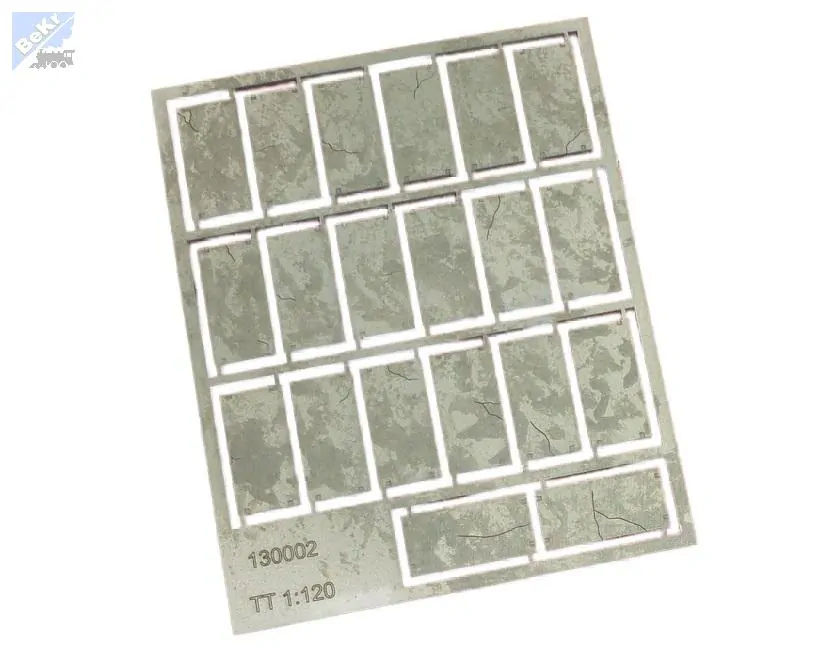 Igra model 131002 Panely - TYP 2, 20ks Laser Cut