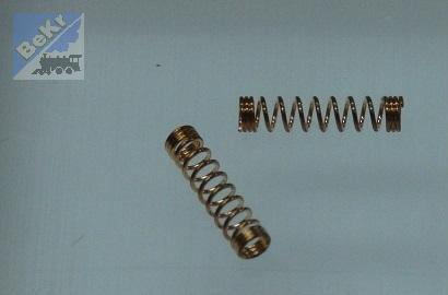 Roco 116812 Přítlačná (kontaktní) pružina uhlíku motoru 2,3 x 9,9 mm, 1ks
