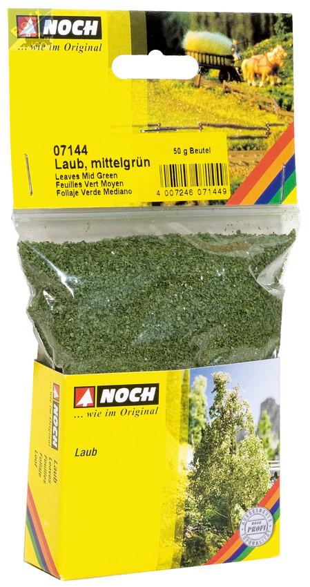 Noch 07144 Posyp - imitace listí středně zelené 50 g (Laub)