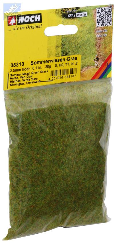 Noch 08310 Statická tráva 2,5 mm, středně zelená, 20 g