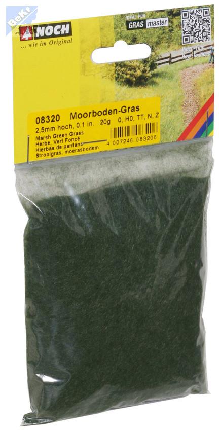 Noch 08320 Statická tráva 2,5 mm, tmavě zelená, 20 g