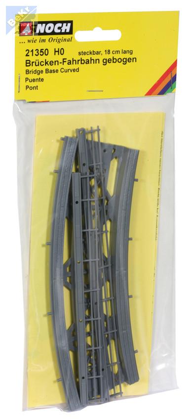 Noch 21350 Most ocelový příhradový jednokolejný obloukový, R 360mm, délka 18 cm