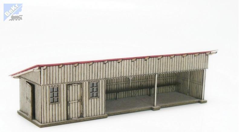 Igra model 160019 Dřevěná čekárna, stavebnice Laser Cut