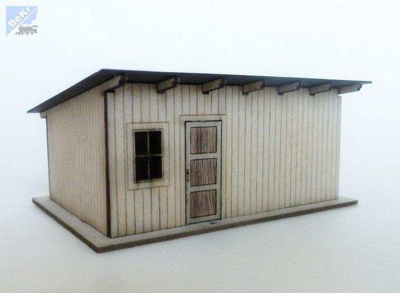Igra model 161001 Kůlna Malá Hraštice, stavebnice Laser Cut