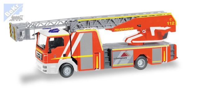 Herpa 093064 Hasičský žebřík MAN TGM