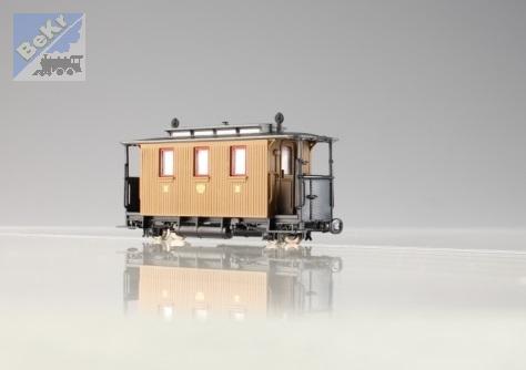 PMT 52202 Osobní 2-osý vůz 3. tř. (tři okna) K.Sächs.Sts.E.B.