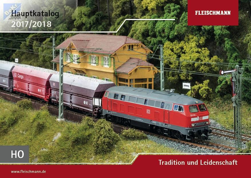 Fleichmann 990417 Hlavní tištěný katalog FLEISCHMANN 2017/18 H0 v angličtině