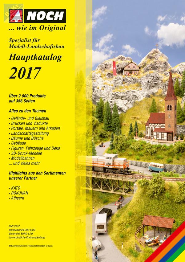 Noch 71171 Hlavní tištěný katalog Noch 2017 H0, TT, N, Z v němčině