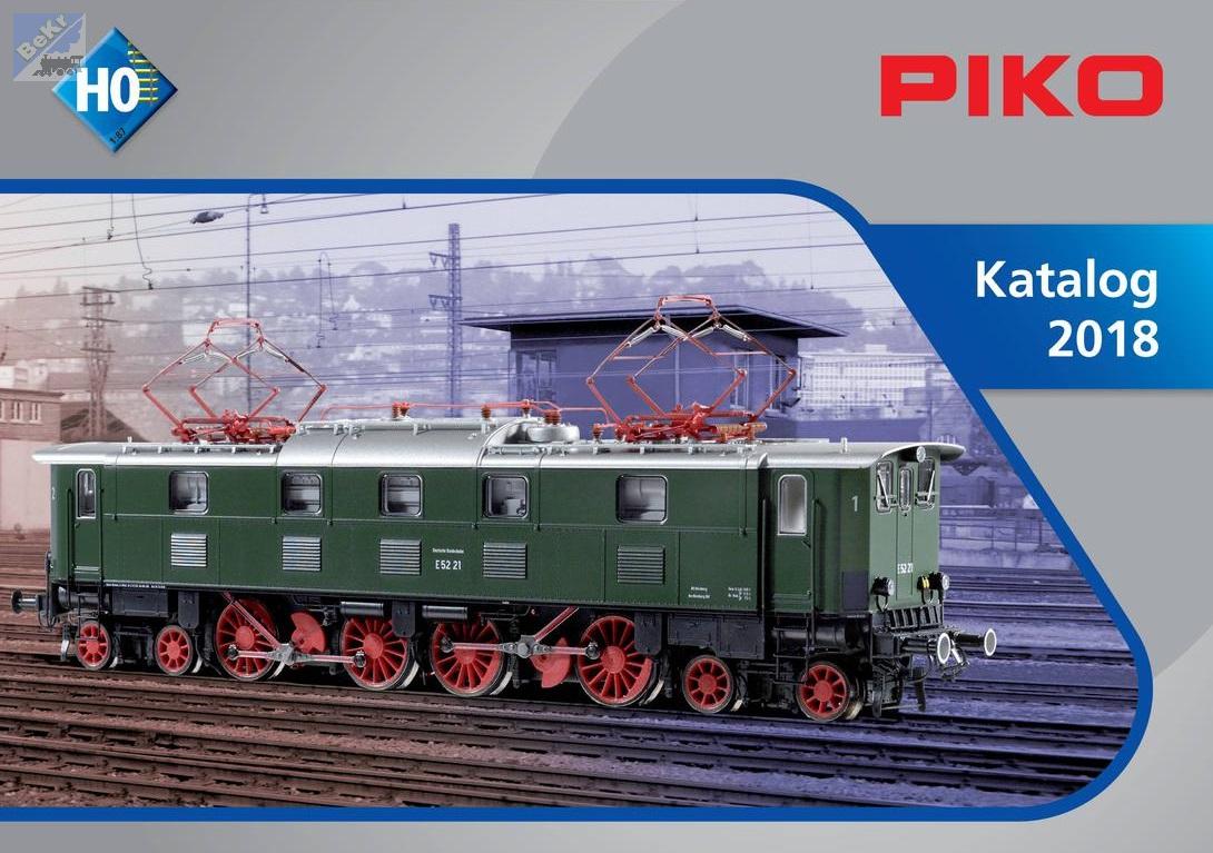 Piko 99508 Hlavní tištěný katalog 2018 H0 v němčině