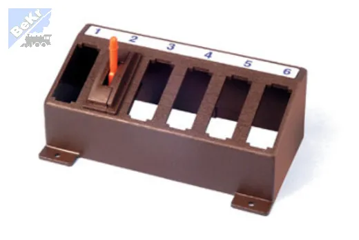 Peco PL27 Držák pro 6ks spínačů PL-26