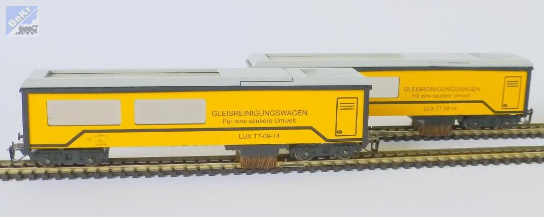LUX-Modellbau 9740 Vysavač mechanických nečistot kolejí (vysávací vůz), analog/digitál DCC