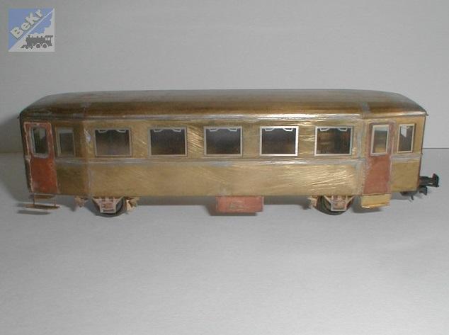 Jan Cekul 060246 Přípojný vůz Blm k M131.1, stavebnice modelu z lept. plechu