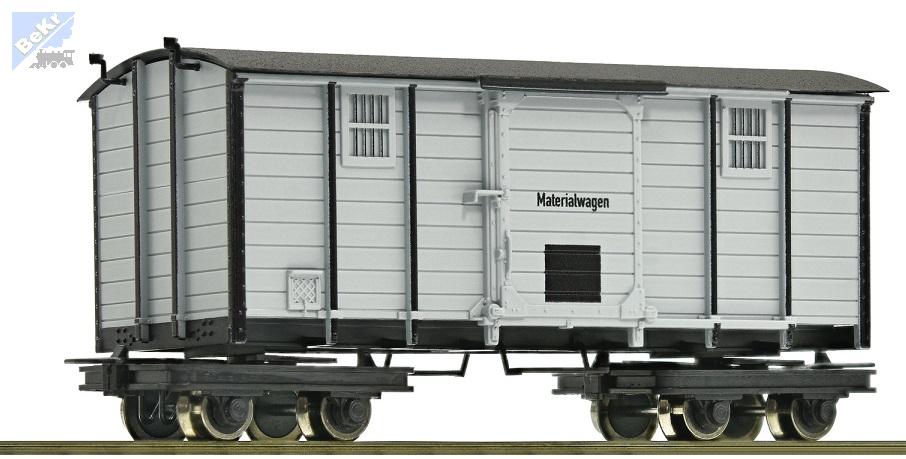 Roco 34065 Uzavřený 4-osý vůz Waldbahn-Materialwagen