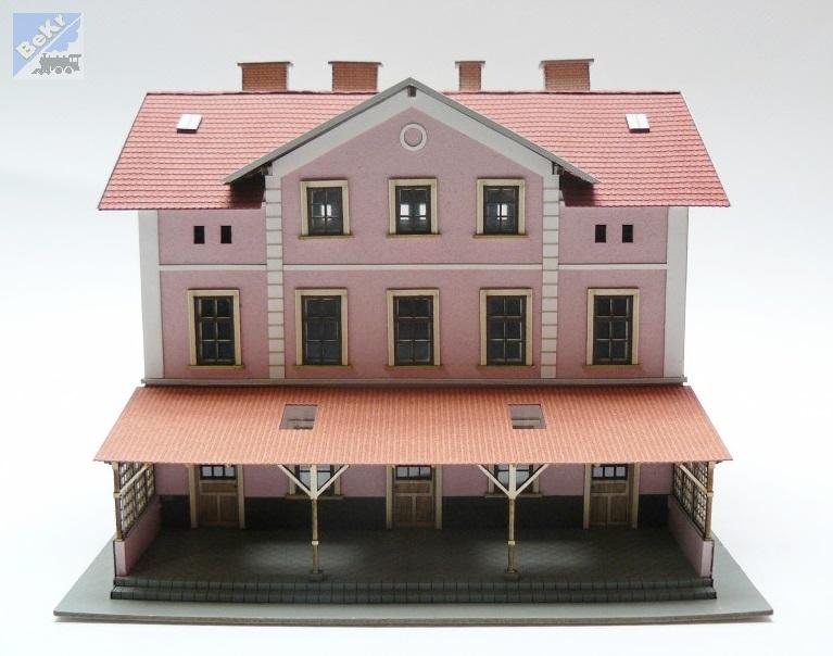 Igra model 171012 Výpravní budova 16/H, stavebnice Laser Cut