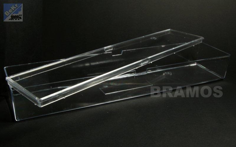Bramos 9002 Krabička plastová nejen pro osobní vozy, 300 x 50 x 45mm