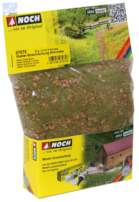 Noch 07075 Statická tráva 2,5 - 6mm, kamenitá louka,50g