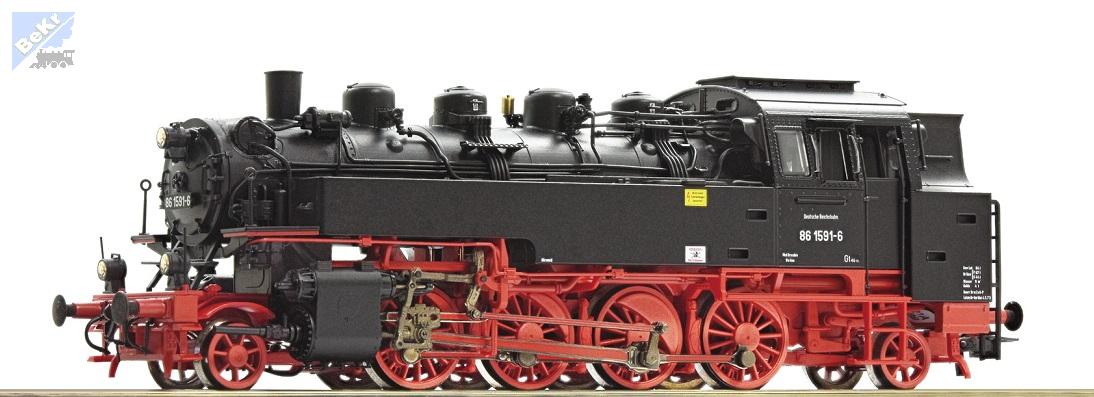 Roco 73020 Parní lokomotiva BR 86 1591-6 DR