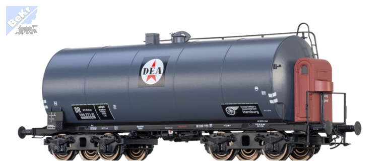 Brawa 67715 Kotlový 4-osý vůz ZZ(P) DEA” DR BRIT-US-ZONE