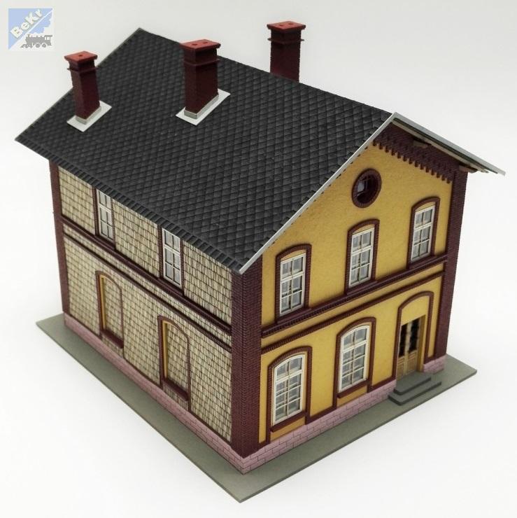 Igra model 181003 Výpravní budova Bohdašín, stavebnice Laser Cut