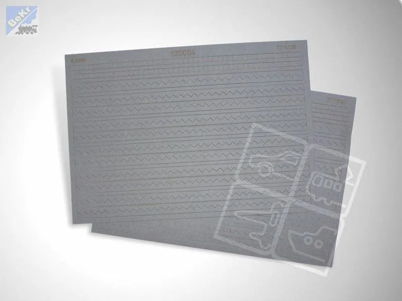 Igra model 121024š Střešní krytina eternit šedý, stavebnice Laser Cut