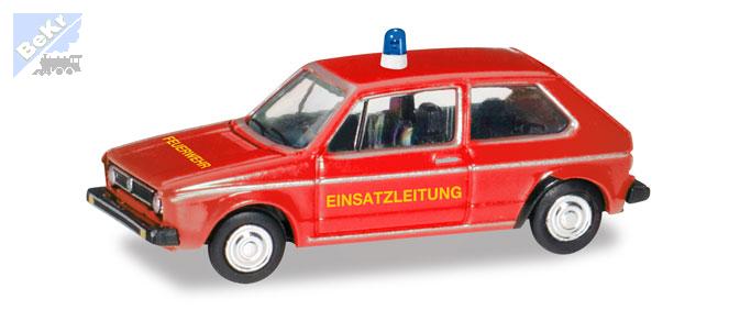 Herpa 066754 VW Golf I, hasiči