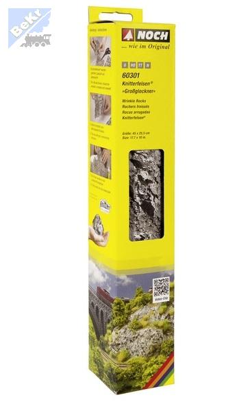 Noch 60301 Speciální papír povrchově upravený a tištěný pro jednoduchou tvorbu skal Großglockner, 45 x 25,5 cm