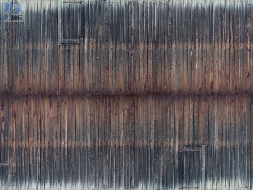 Noch 56665 3D lepenková prkenná stěna, hnědošedá