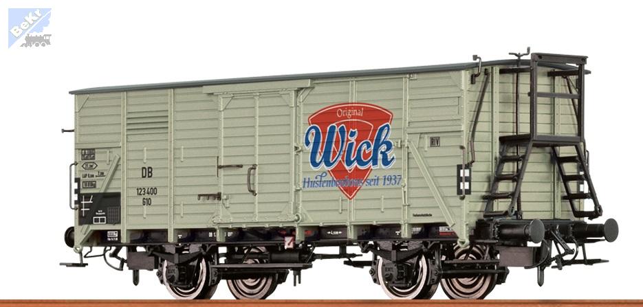 Brawa 49765 Uzavřený 2-osý vůz G10 „WICK” DB !!! AKCE !!!