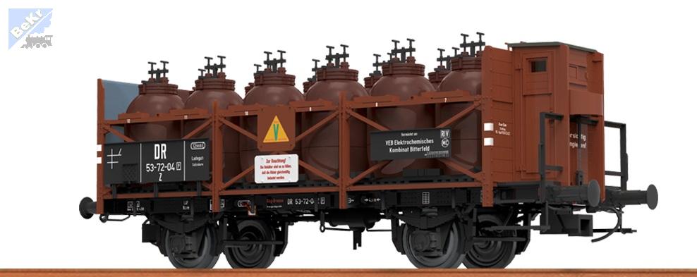 Brawa 49311 Nádobový 2-osý vůz na přepravu kyselin „VEB BITTERFELD” DR !!! AKCE !!!