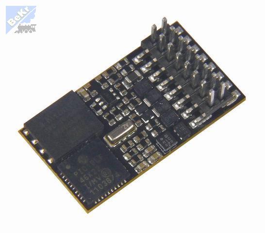 Zimo Elektronik MX648P16 malý zvukový dekodér s PluX16
