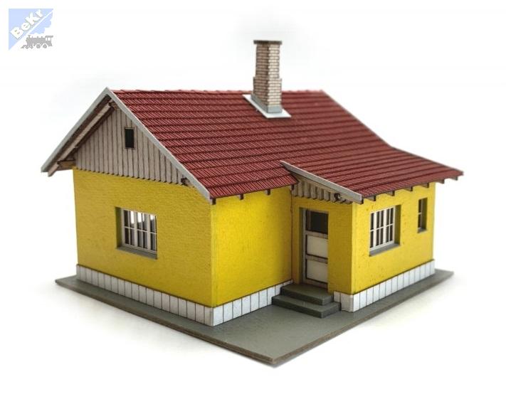 Igra model 191005 Strážní domek Wärterhaus Schaan, stavebnice Laser Cut